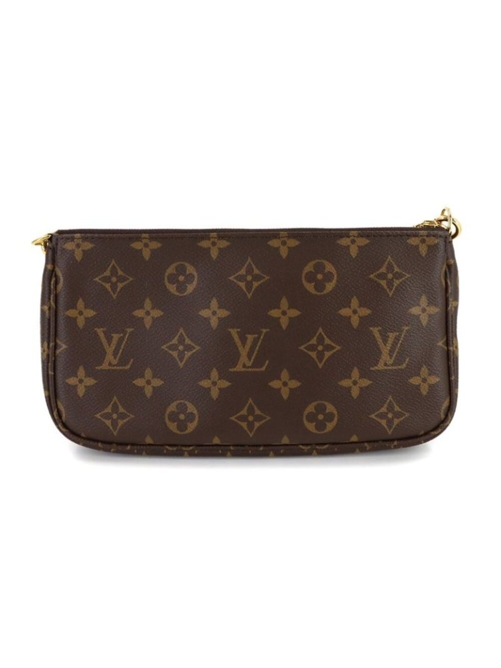 ★SOLD★ Louis Vuitton Monogram Multi Pochette Accessoire Shoulder Bag Khaki - Picture 3 of 10